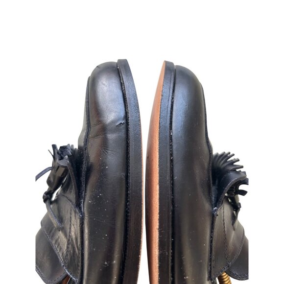 Salvatore Ferragamo Men\'s Size 10.5 Leather Tassel Loafers Super Prime Natural main image 12